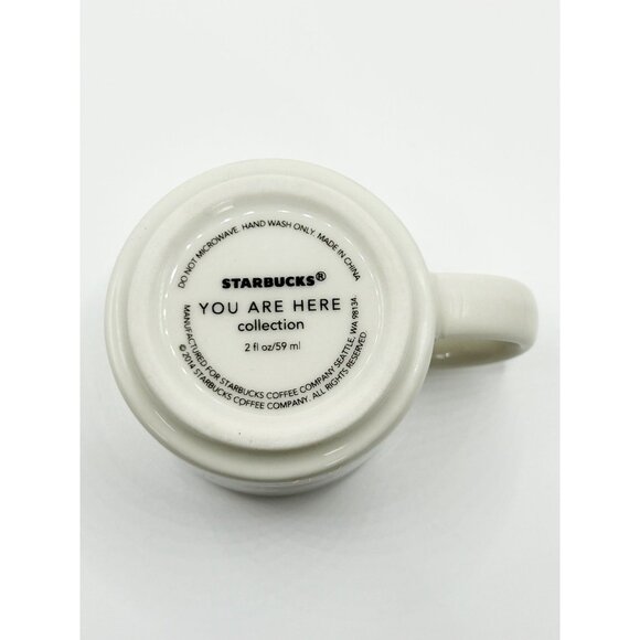 Starbucks 2014 You are Here Collection Seattle Mini Mug Ornament - Picture 5 of 7
